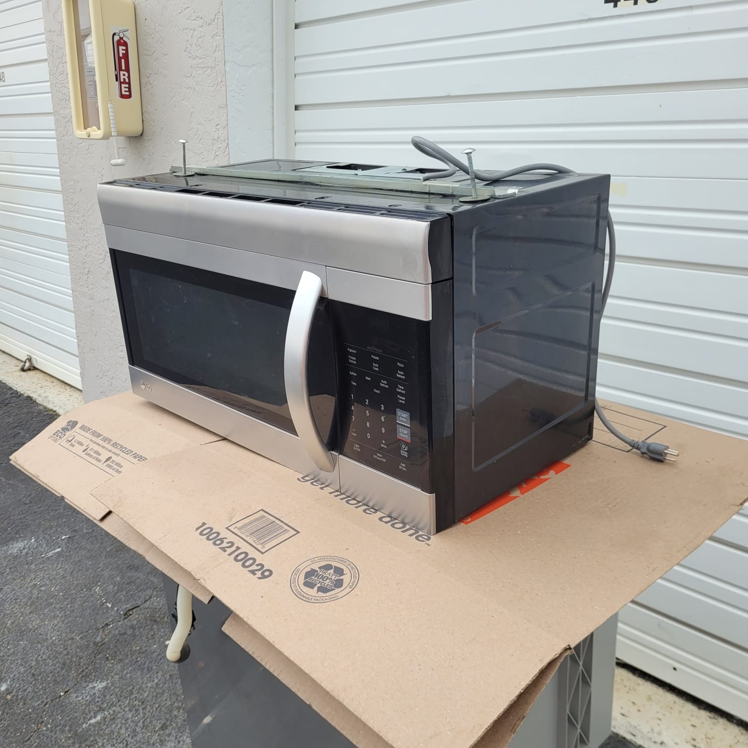 LG Stainless Steel Over-the-Range Microwave LG Stainless Steel Over-the-Range Microwave